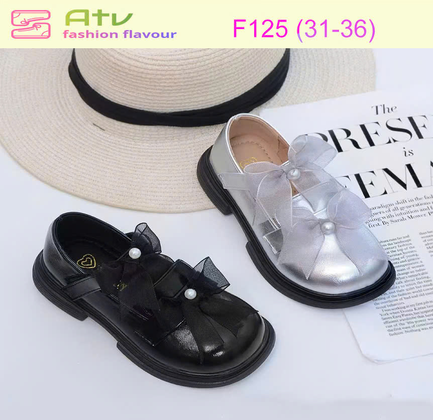 F125 - Giày búp bê thời trang dành cho trẻ em (size 31-36)