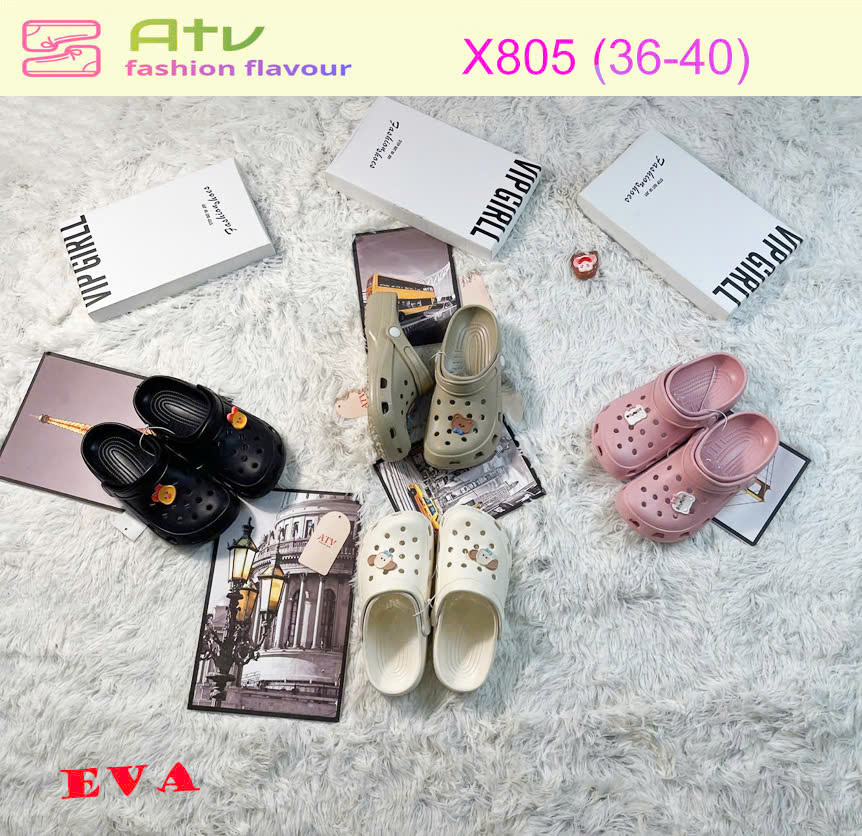 X805 - Dép sục siêu nhẹ thời trang dành cho nam nữ (size 35-40)