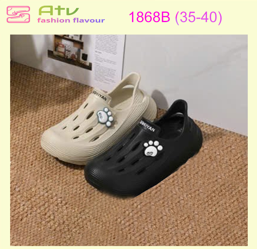 1868B - Dép sục siêu nhẹ thời trang dành cho nam nữ