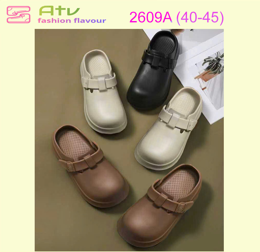 2609A - Dép sục siêu nhẹ thời trang dành cho nam nữ (size 40-45)