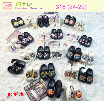 318 - Dép sục siêu nhẹ thời trang dành cho trẻ em (size 24-29)