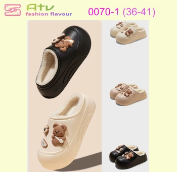 0070-1 - Dép sục lót lông thời trang dành cho nam nữ (size 36-41)