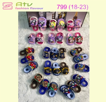 799 - Dép lê siêu nhẹ thời trang dành cho trẻ em (size 18-23)