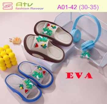 A01-42 - Dép lê siêu nhẹ thời trang dành cho trẻ em (size 30-35)