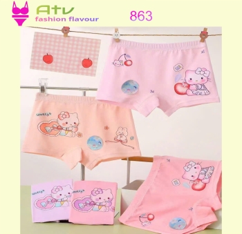 863 - Quần lót thời trang dành cho trẻ em gái (size M-XL)