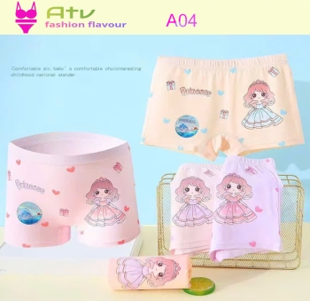A04 - Quần lót thời trang dành cho trẻ em gái (size M-3XL)