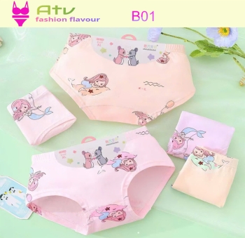 B01 - Quần lót thời trang dành cho trẻ em gái (size L-3XL)